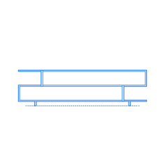 Furniture Bookcases Boa Low Bookcase Vinyl Svg File, Free Vectors File